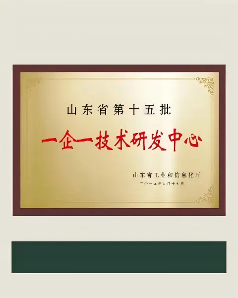 山东省“一企一技术”研发中心